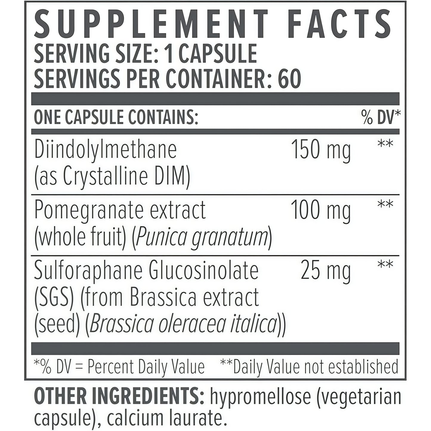 Biote Nutraceuticals - DIM SGS + - Hormone + Detox (60 Capsules)